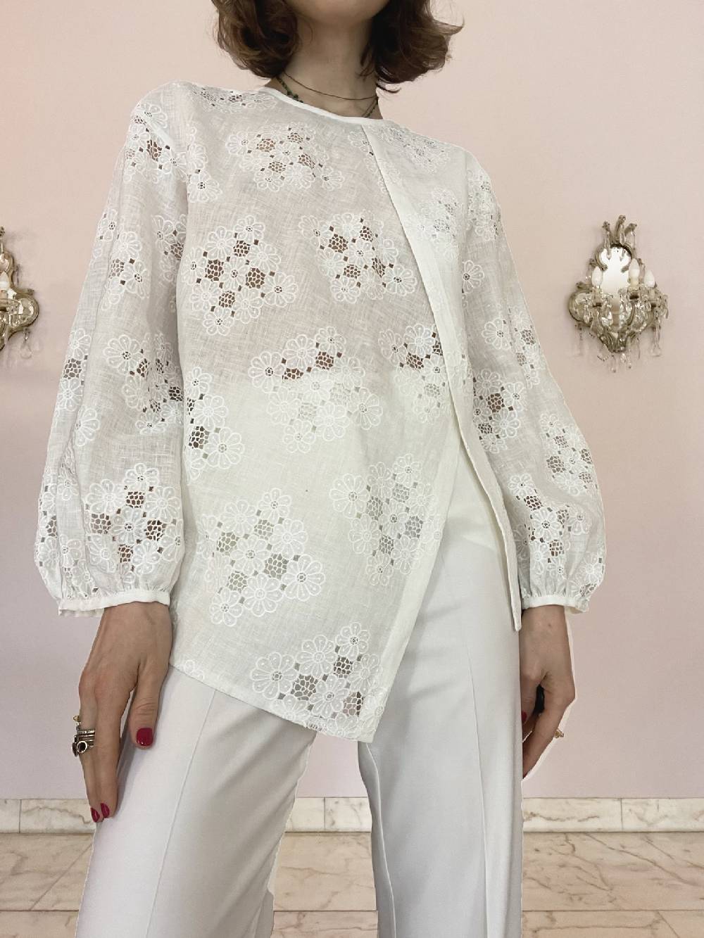 Laviniaturra Camicia con ricamo Italy