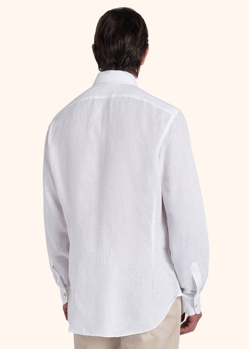 Kiton CAMICIA LINO UCMH0884701 Vendita Economica
