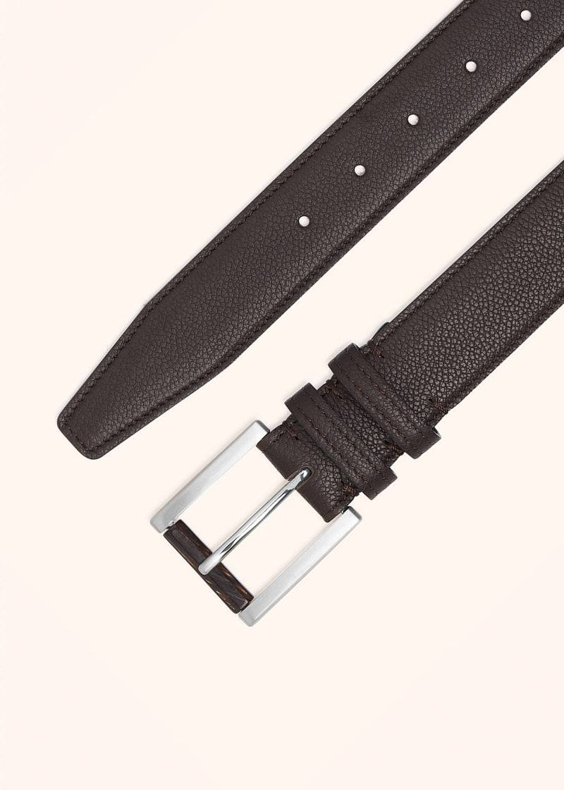 Kiton CINTURA Calfskin USC476PN0087409 Promozione Limitata