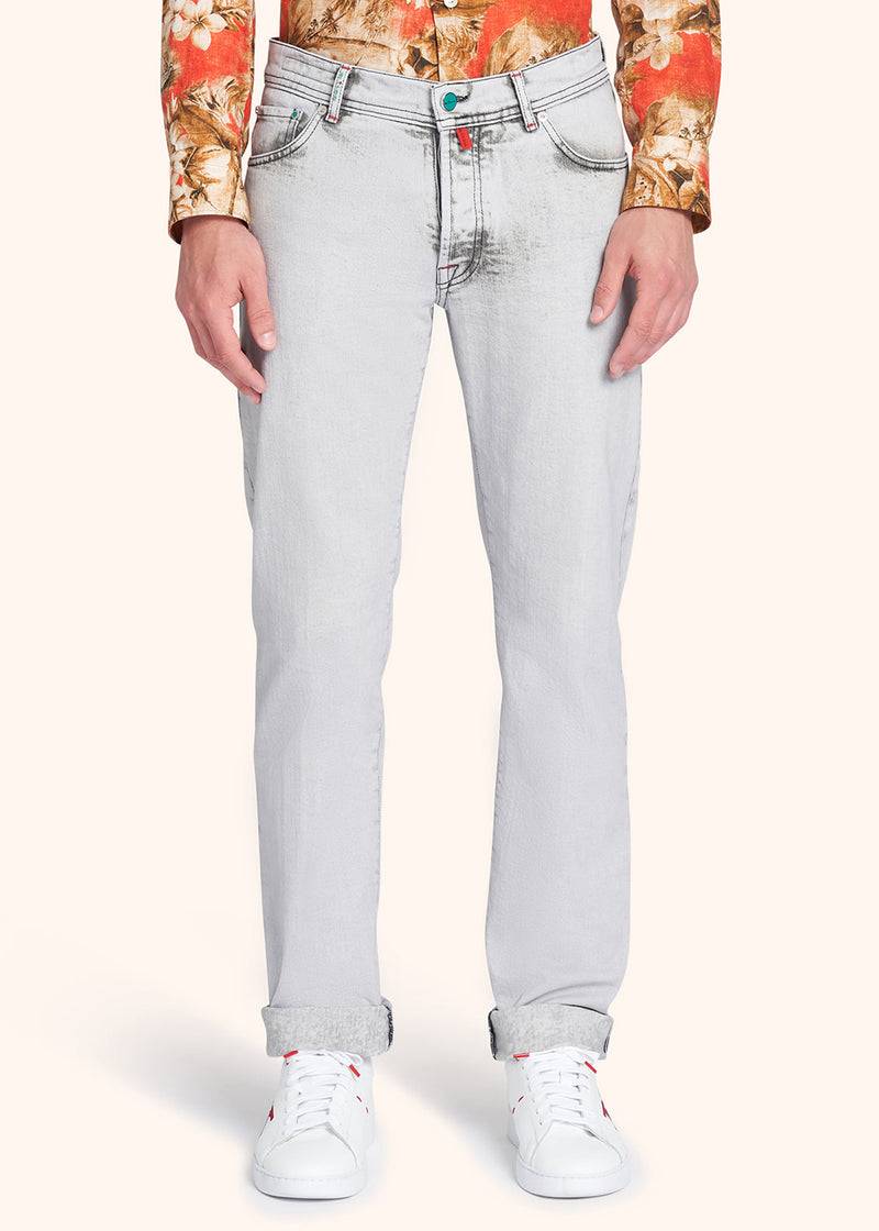 Kiton PANTALONI COTONE UPNJSMJ0782B01 Italia