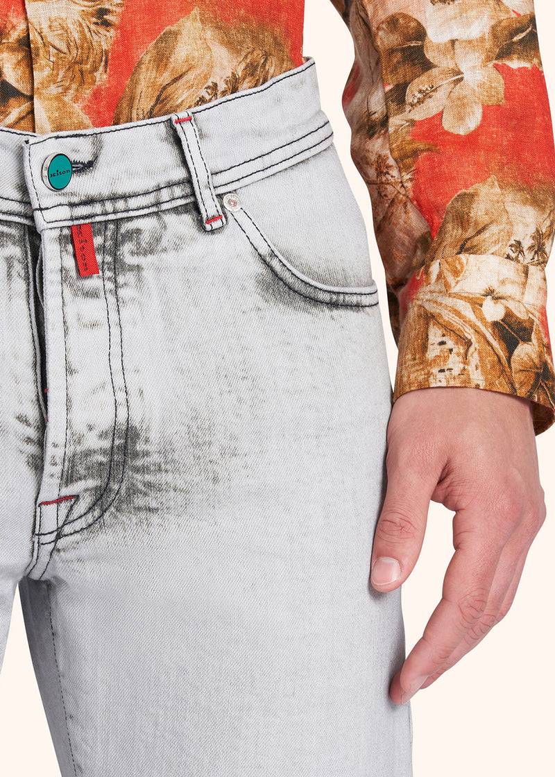 Kiton PANTALONI COTONE UPNJSMJ0782B01 Italia