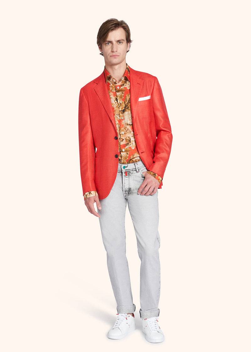 Kiton PANTALONI COTONE UPNJSMJ0782B01 Italia