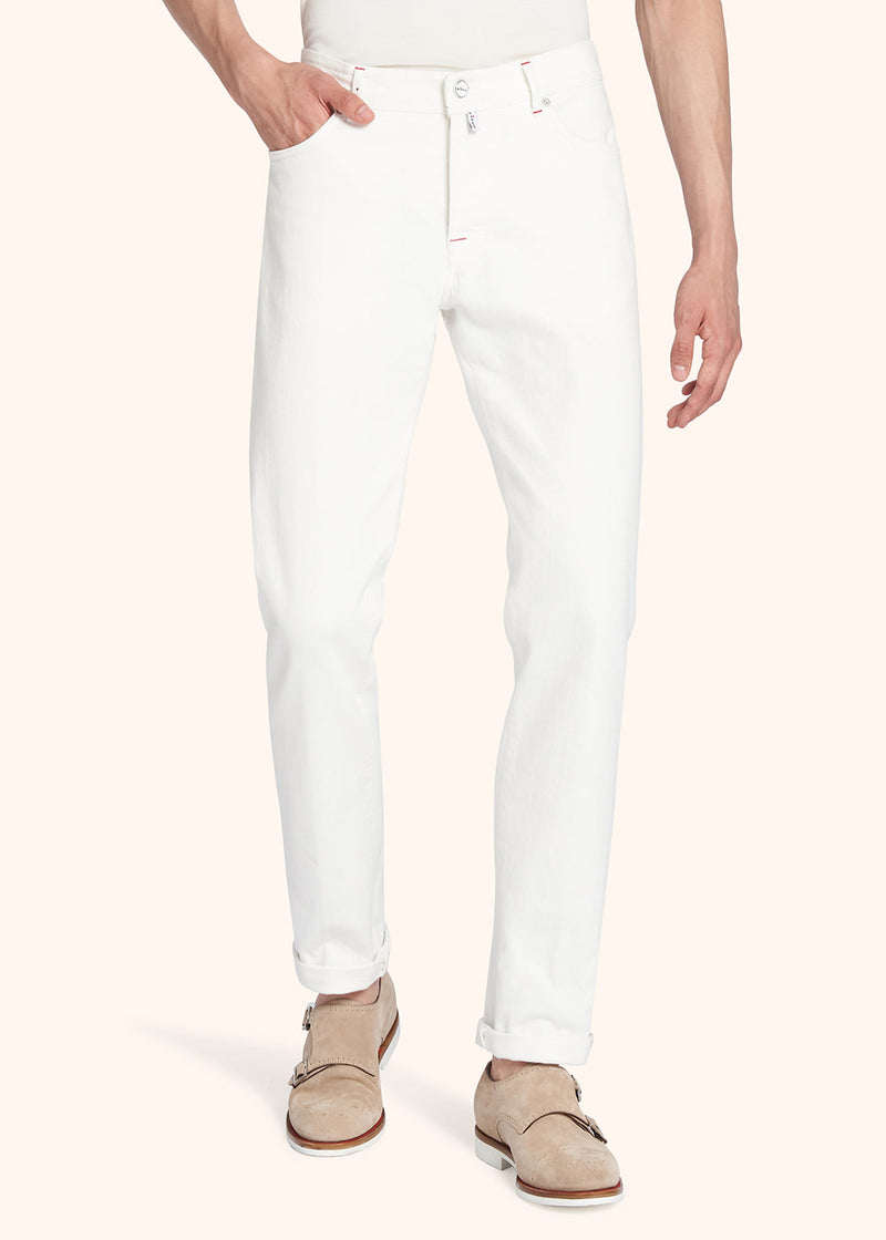 Kiton PANTALONI COTONE UPNJSMJ0737B13 In Linea