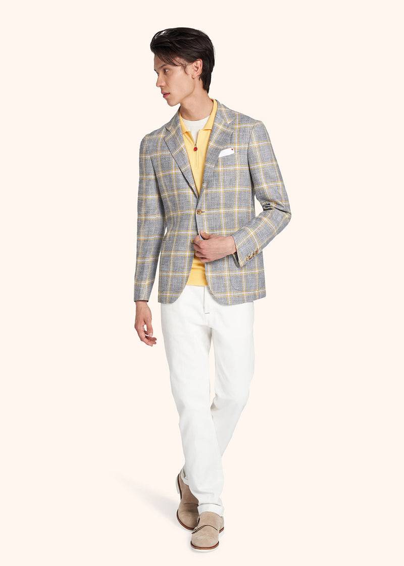 Kiton PANTALONI COTONE UPNJSMJ0737B13 In Linea