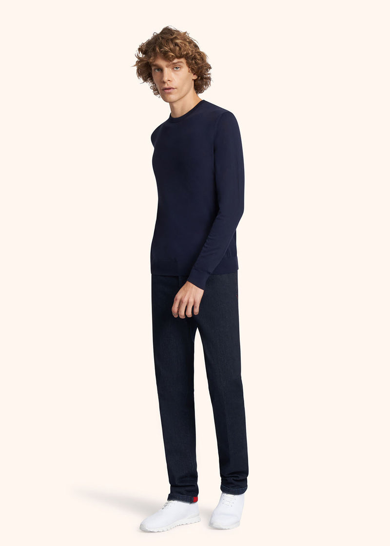 Kiton PANTALONI COTONE UPNJSMJ0763A04 Vendita
