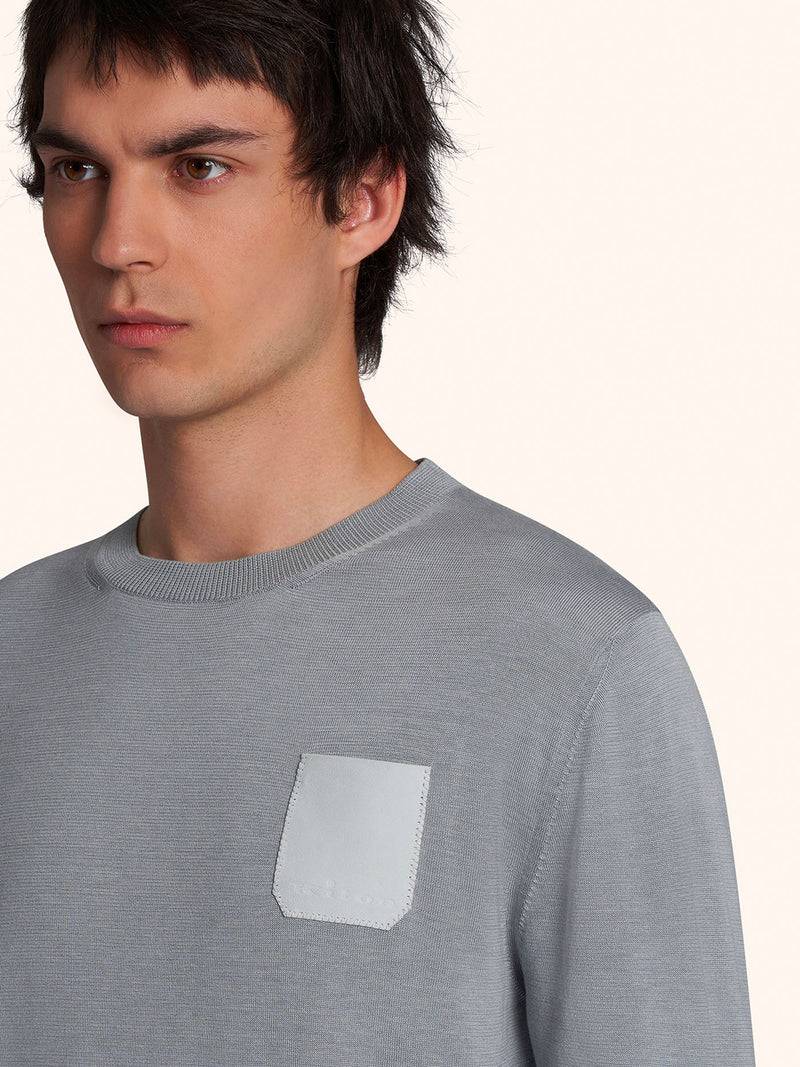 Kiton MAGLIA GIROCOLLO M/L SETA UMK039001 Pezzi Unici