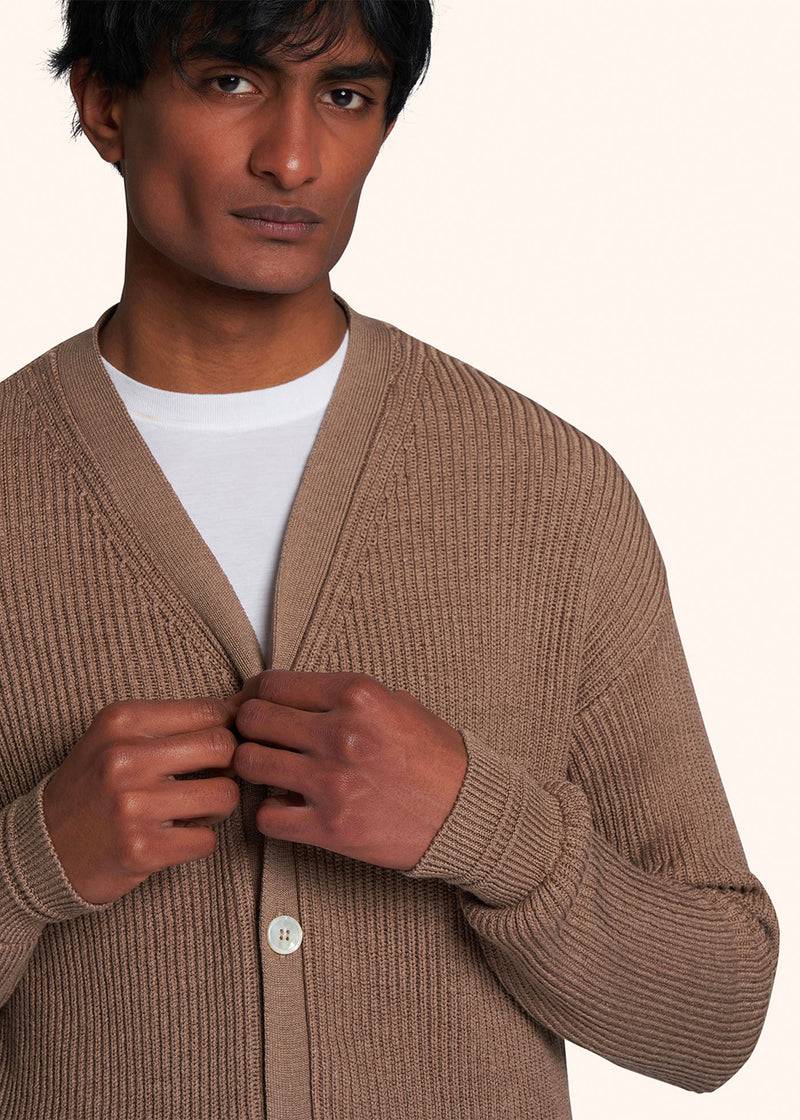 Kiton CARDIGAN COTONE UMK038403 Soddisfazione Garantita