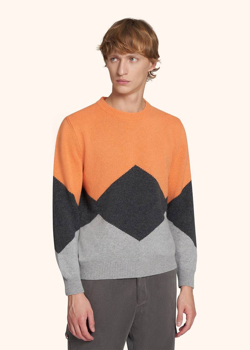 Kiton MAGLIA GIROCOLLO CASHMERE UK1468W23V170 Negozi Online