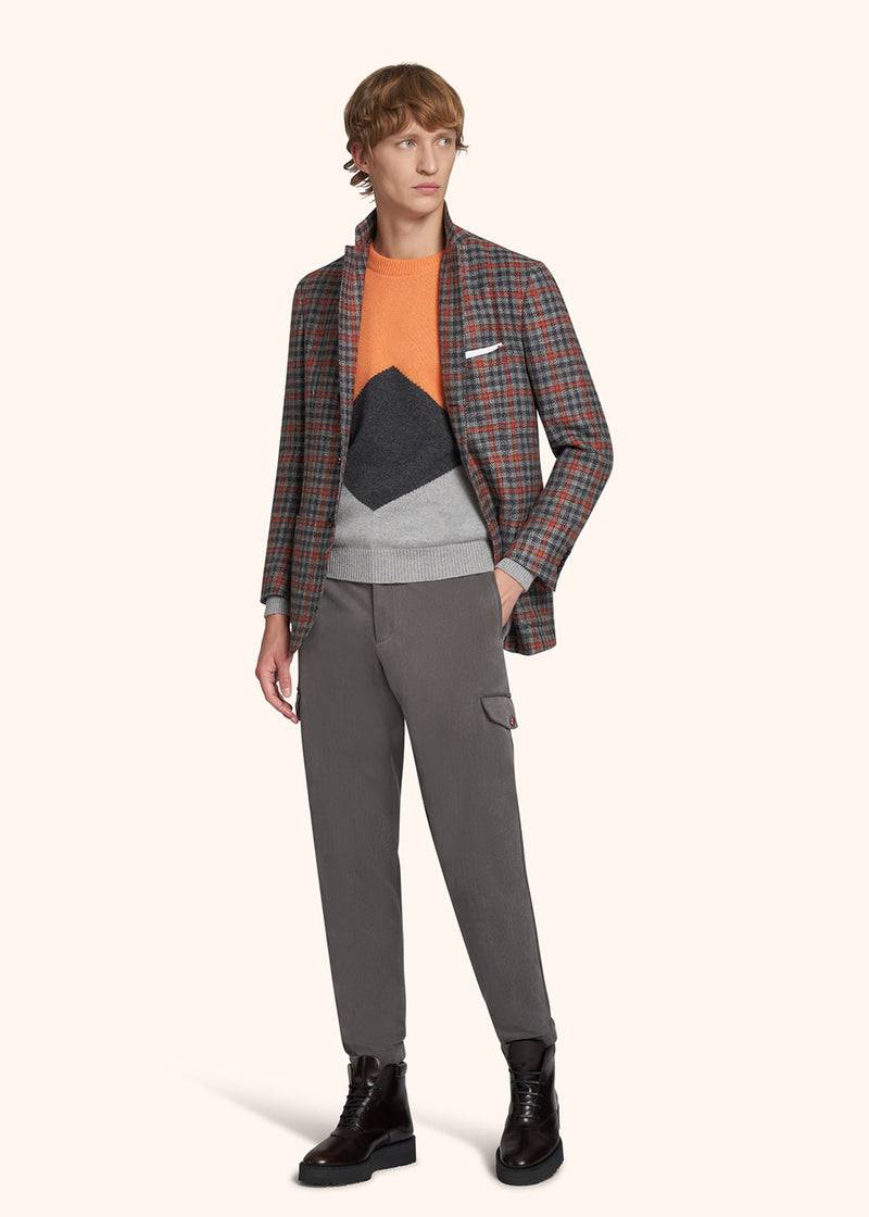 Kiton MAGLIA GIROCOLLO CASHMERE UK1468W23V170 Negozi Online