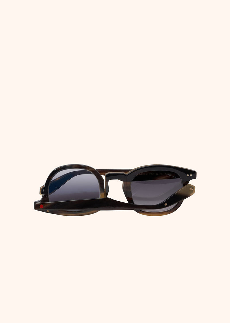 Kiton PATHOS - OCCHIALI IN CORNO UOC003H4 Prezzo Ridotto
