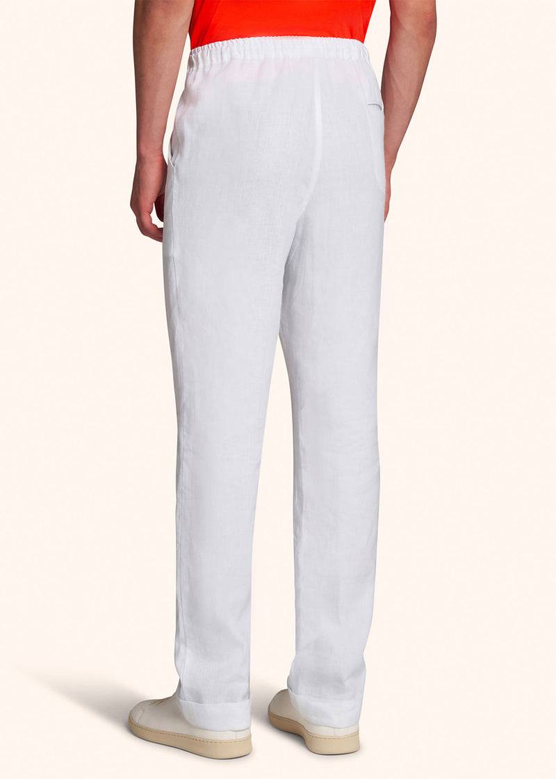 Kiton PANTALONI LINO UPSHORLK06S9801 Prezzo basso