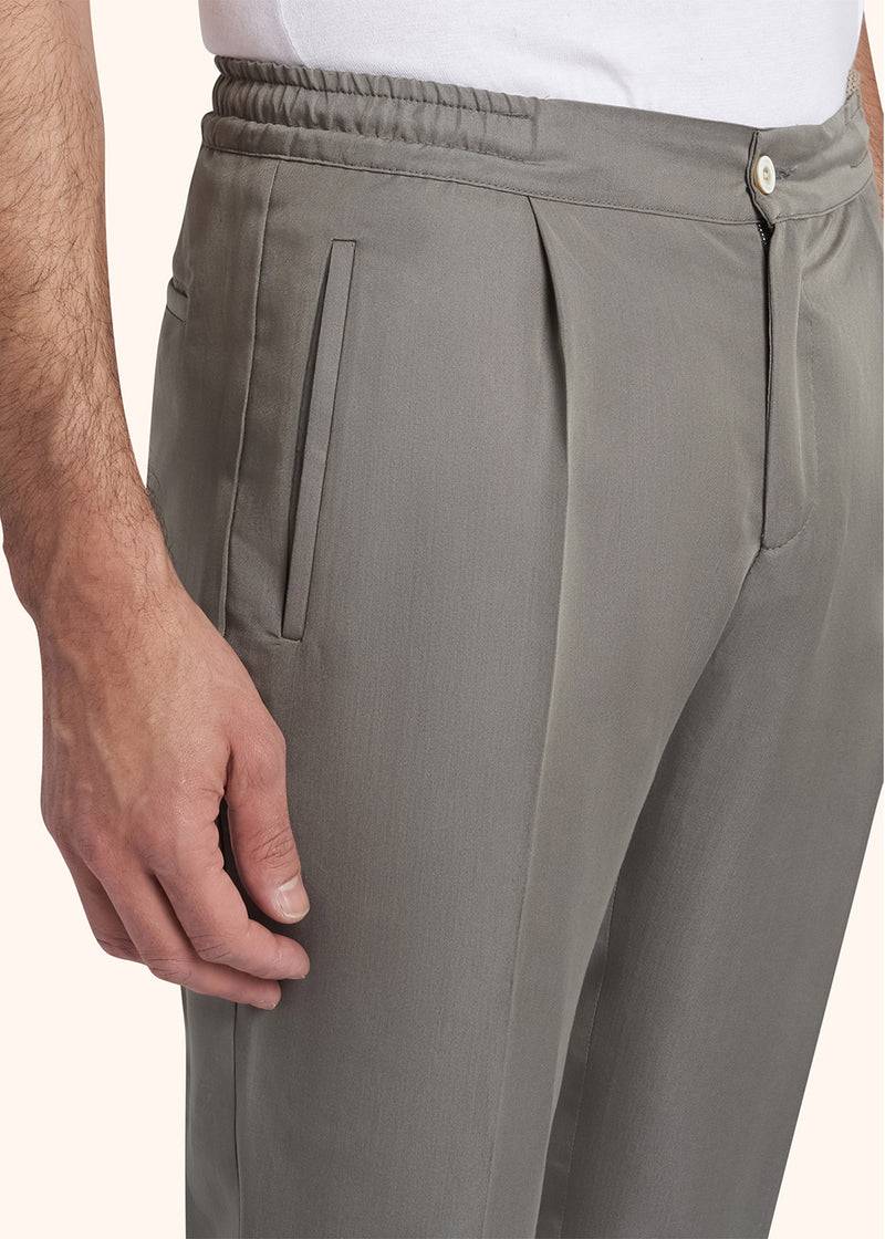Kiton PANTALONI LYOCELL UPN01K0651C06 Economico