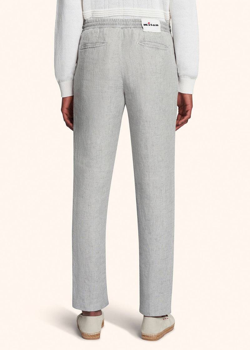 Kiton PANTALONI LINO UPLACK0613D01 Outlet