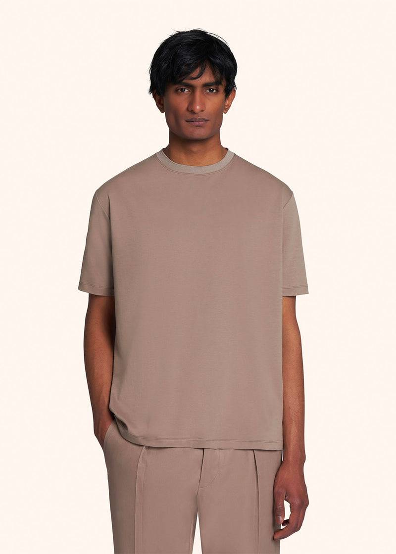 Kiton MILANO - T-SHIRT COTONE UMC023H0880012 I Più Venduti