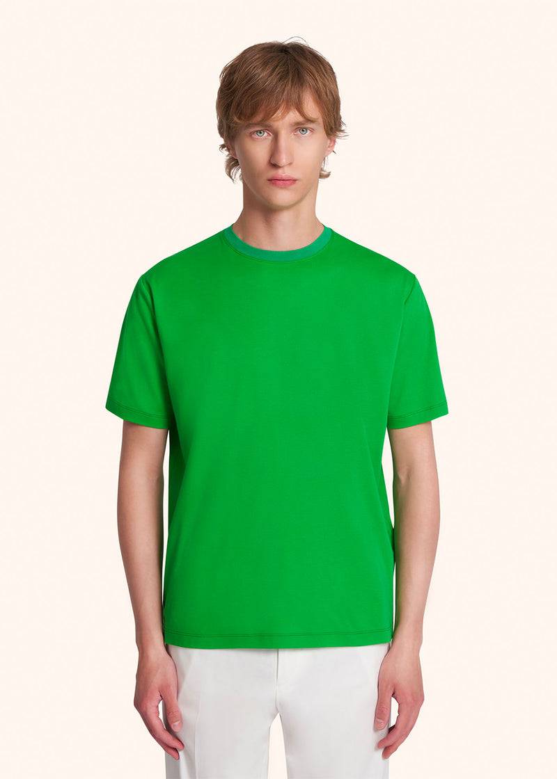 Kiton MILANO - T-SHIRT COTONE UMC023H0880004 Vendite Flash