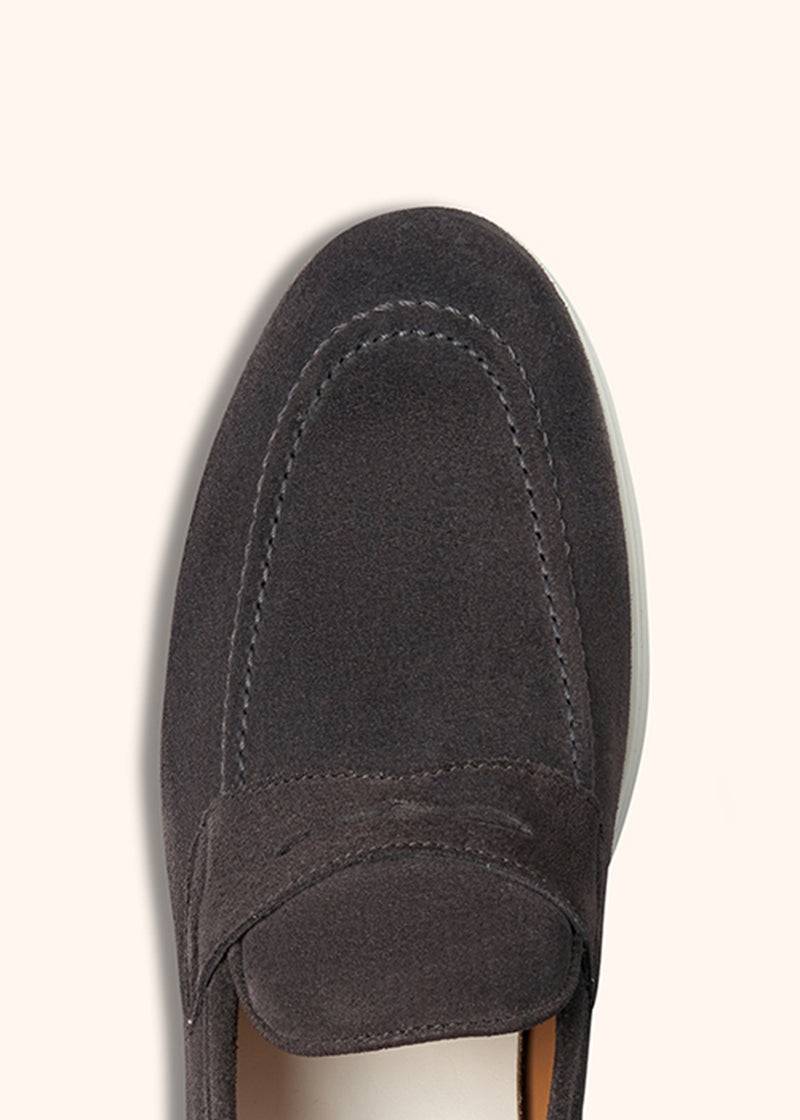 Kiton MOKA - MOCASSINO CALFSKIN USSA075N0097706 Soddisfazione Garantita