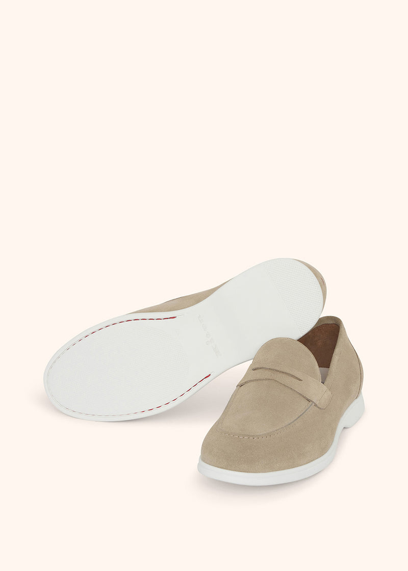 Kiton MOKA - MOCASSINO CALFSKIN USSA075N0097711 Qualità Garantita