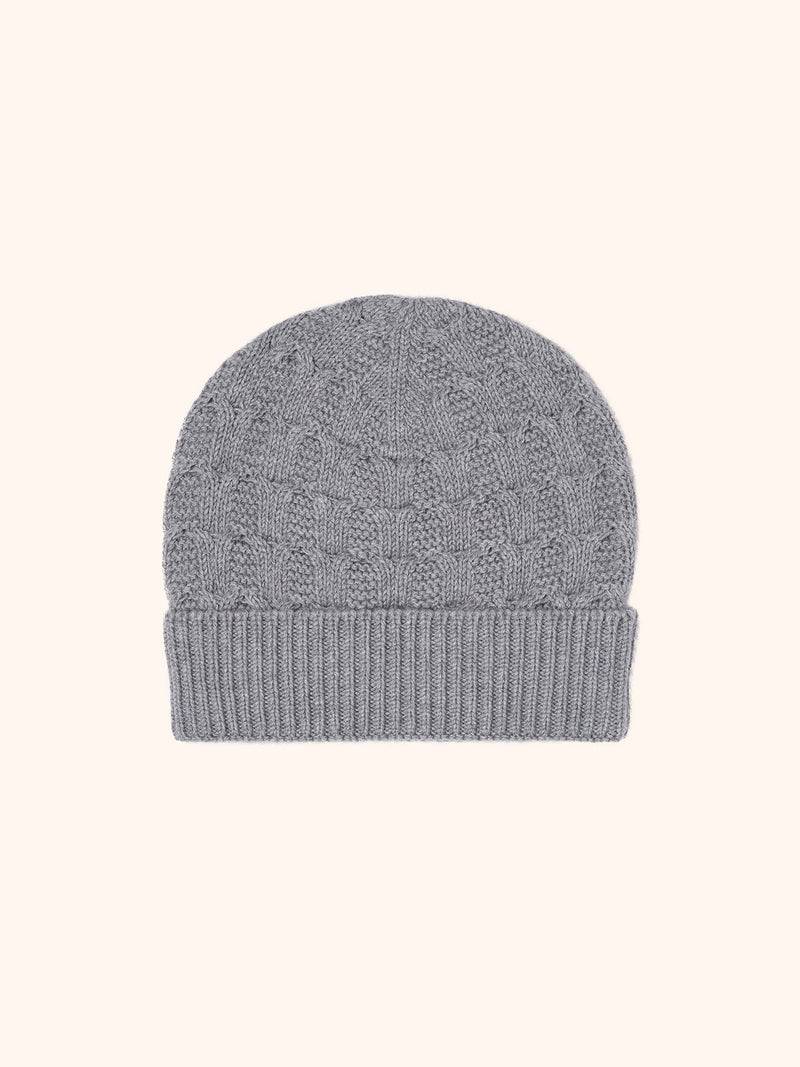 Kiton CAPPELLO BERRETTO IN MAGLIA Cashmere UMK007304 Prezzo Ridotto
