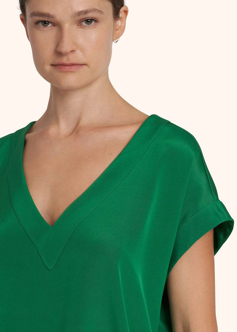 Kiton CAMICIA SETA D53423K0977A06 Saldi Di Fabbrica