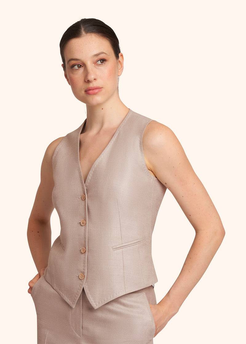 Kiton GILET SETA D47456K0905C01 Affare Del Giorno