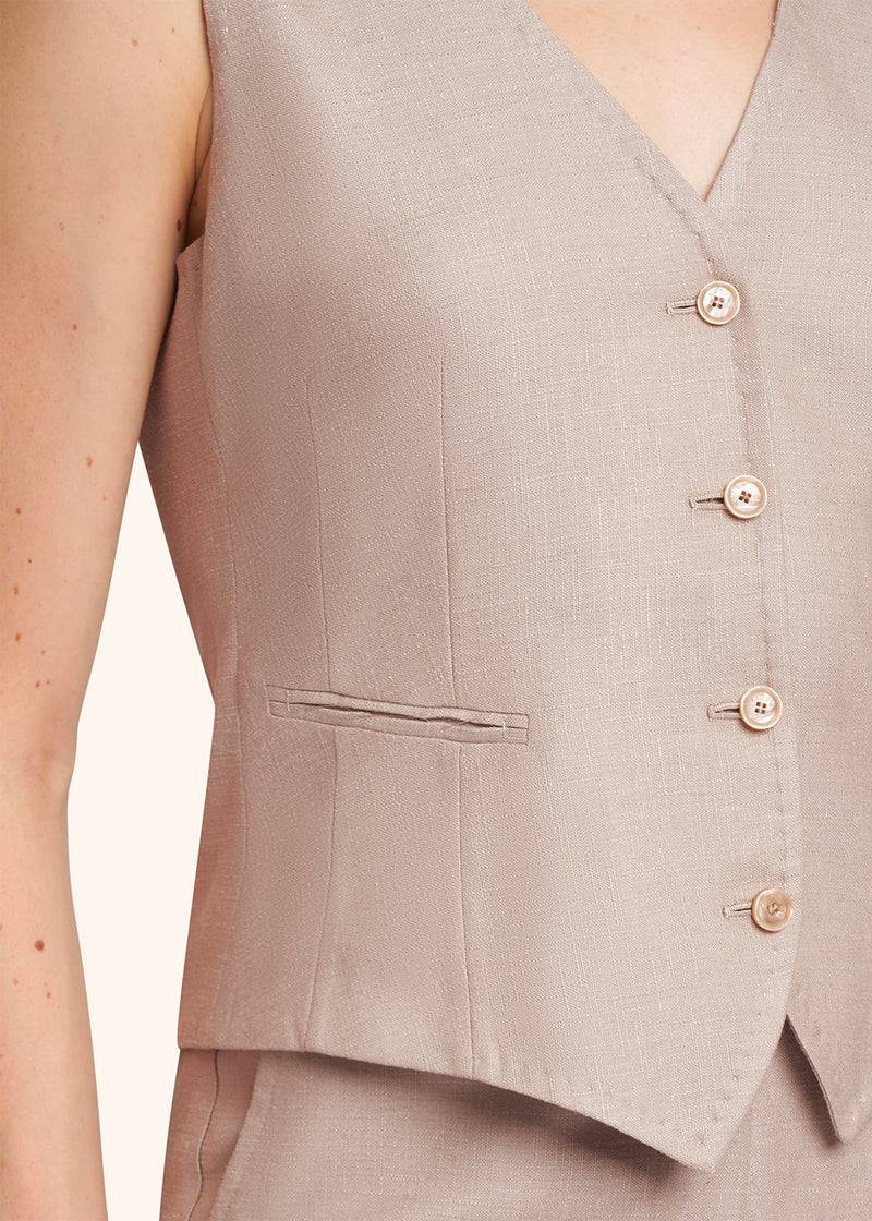 Kiton GILET SETA D47456K0905C01 Affare Del Giorno