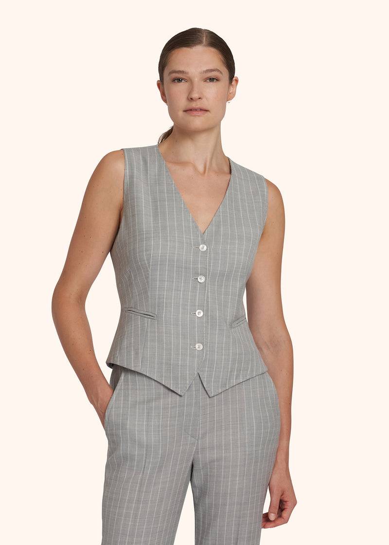 Kiton GILET Lana D47456K0944B01 Prezzo Ridotto
