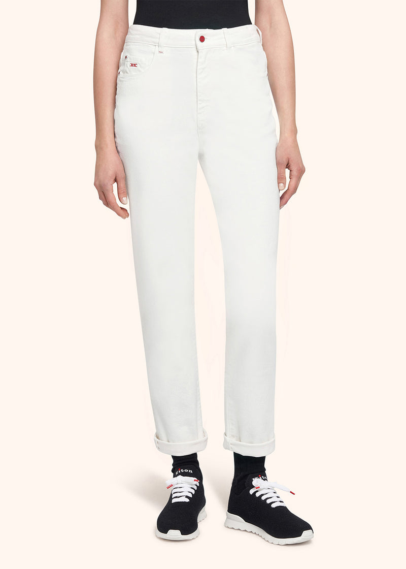 Kiton PANTALONI COTONE DJ54101XB650103 Economico