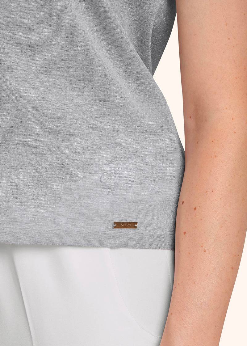 Kiton MAGLIA GIROCOLLO SETA D5771900120 Online
