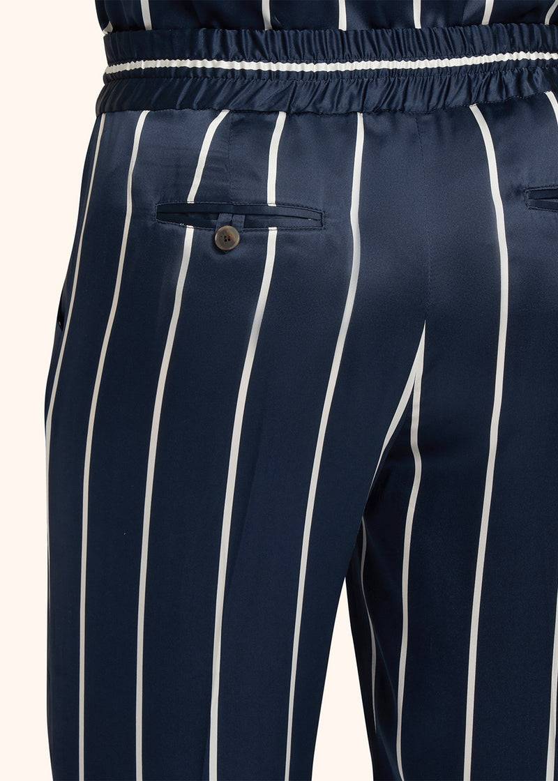 Kiton PANTALONI SETA D56106K0978C05 Vendite Flash