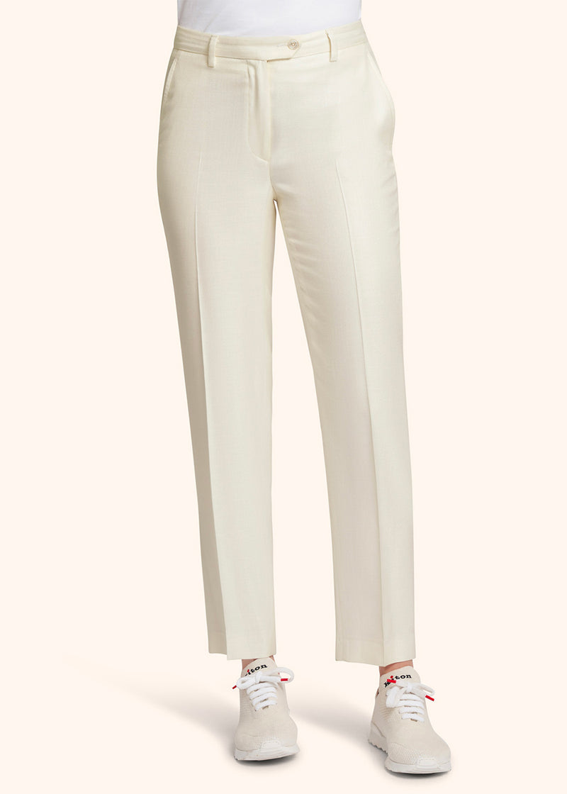 Kiton PANTALONI VISCOSA D48125K0919B01 In Saldo