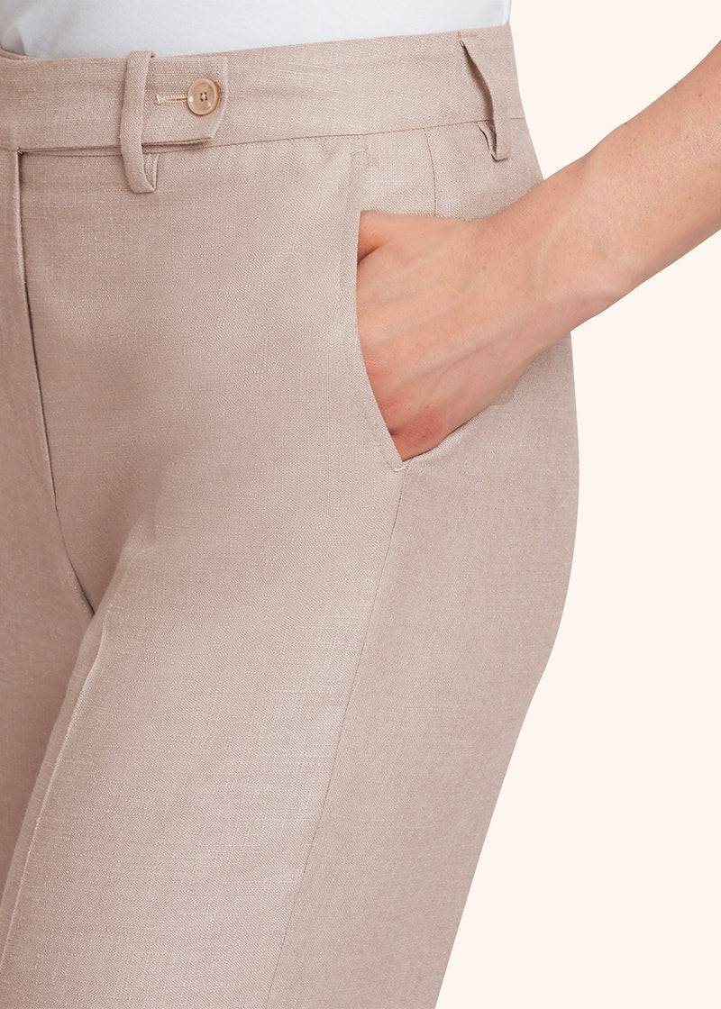 Kiton PANTALONI SETA D48109K0905C01 Moda