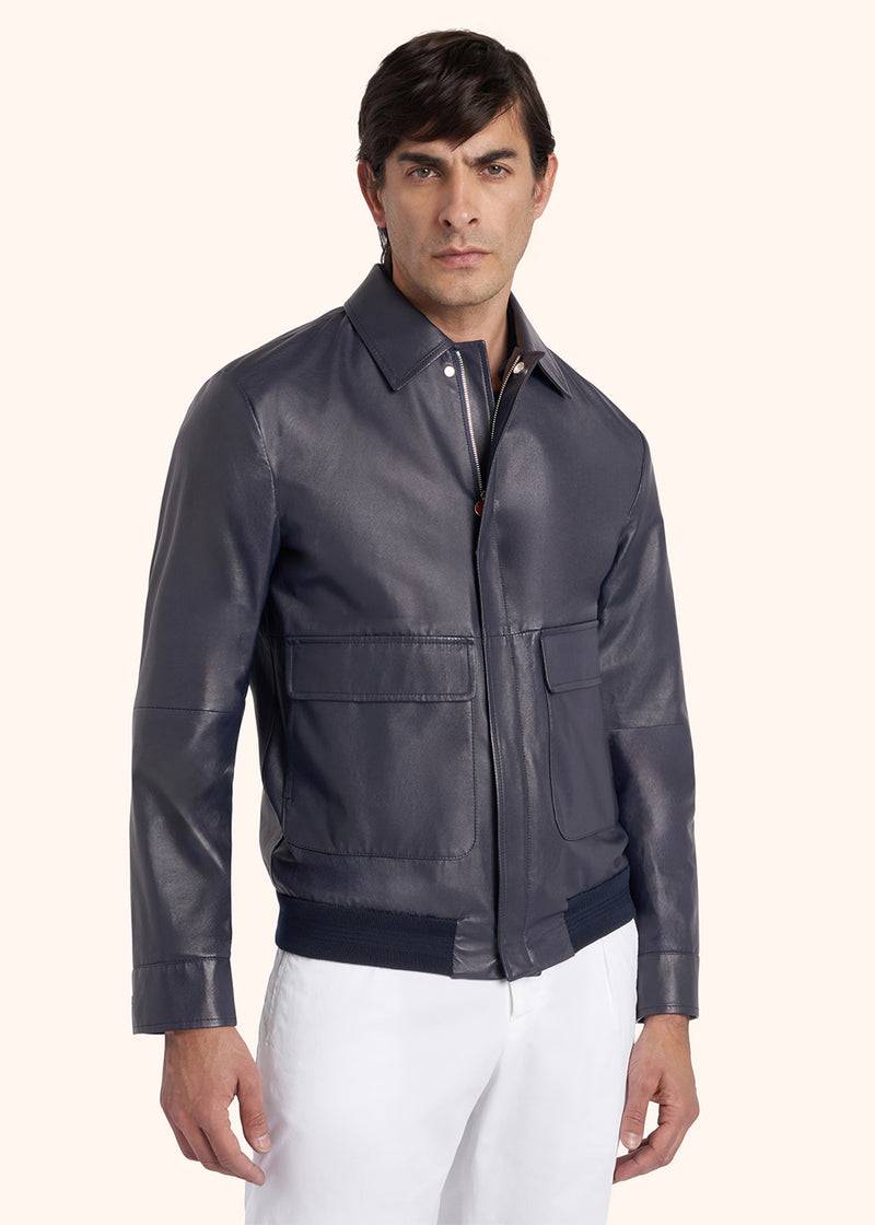 Kiton GIUBBOTTO LAMBSKIN UW1806V0824C15 Presa