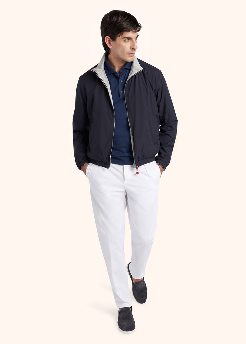 Kiton GIUBBOTTO POLIESTERE UW1731V0834C04 Sconto