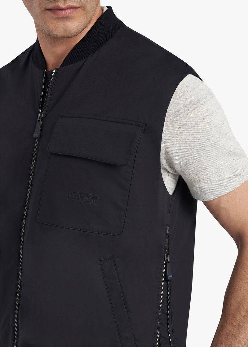 Kiton GIUBBOTTO SMANICATO COTONE UGKN060K0705D02 Moda