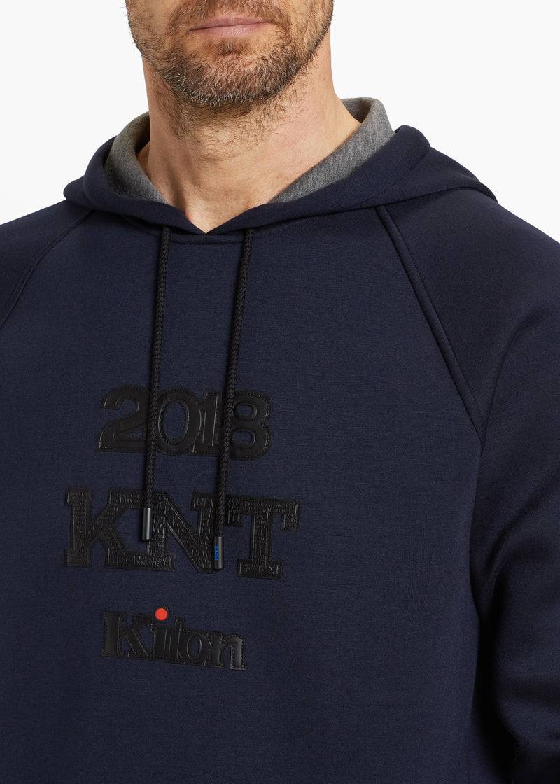 Kiton FELPA C/CAPPUCCIO VISCOSA UMM011602 Spedizione Gratuita