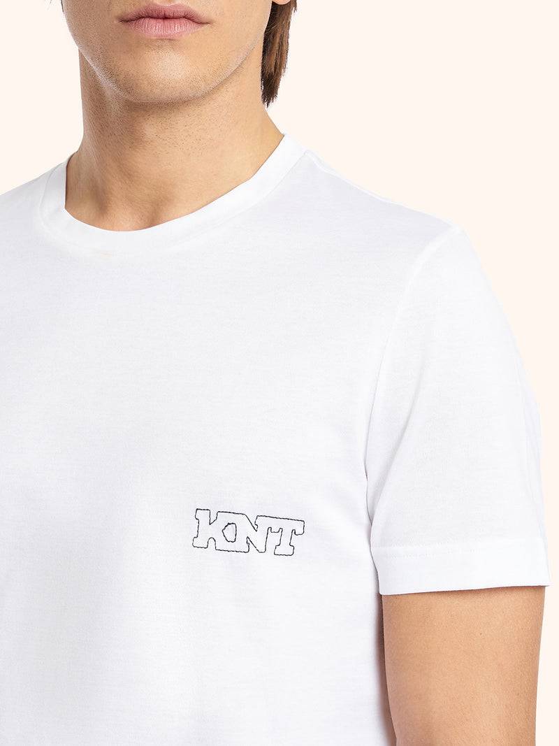 Kiton T-SHIRT M/M Cotone UMM017101 Fino Al -60%