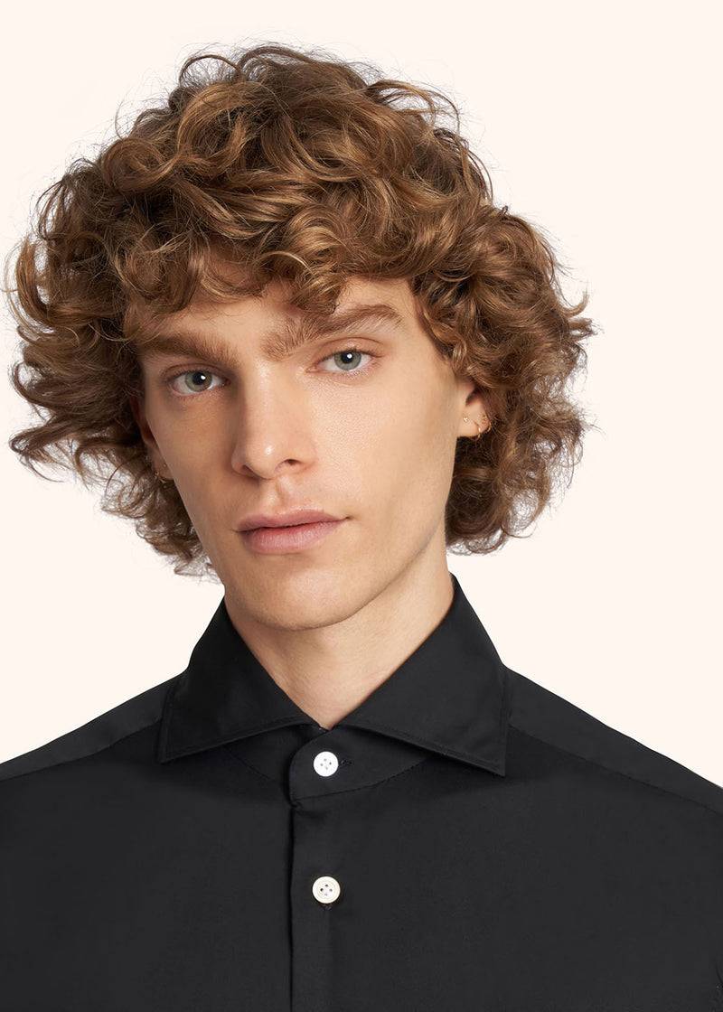 Kiton CAMICIA COTONE UCCCCH0296018 Prezzo Ridotto