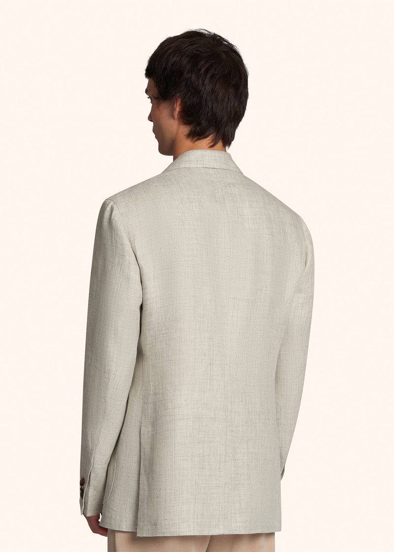 Kiton GIACCA LINO UG89K0667C04 Consegna Veloce