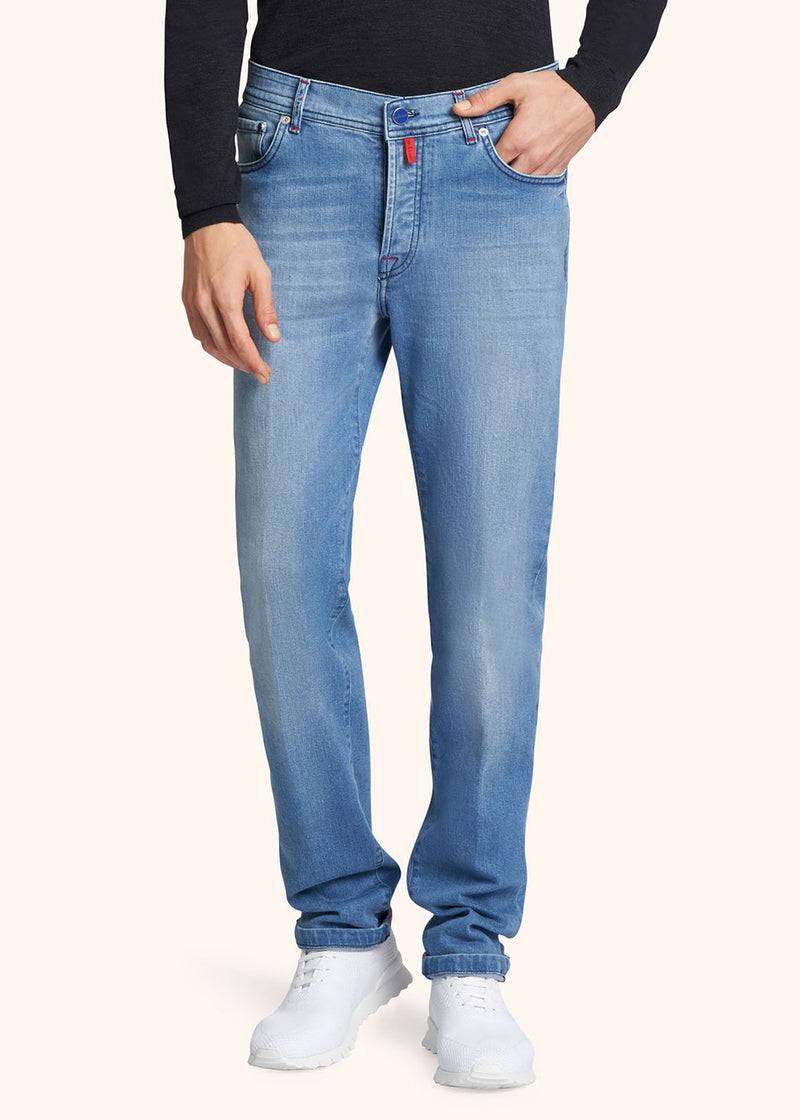 Kiton PANTALONI COTONE UPNJSMJ0763A01 Presa