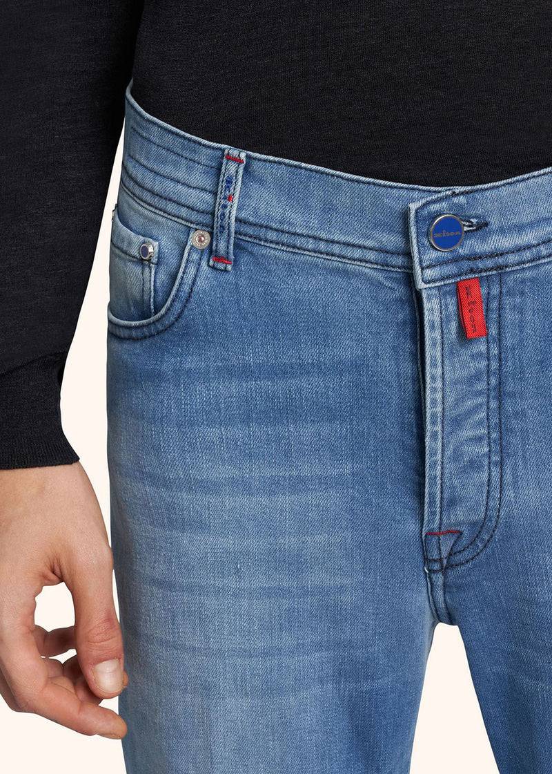 Kiton PANTALONI COTONE UPNJSMJ0763A01 Presa