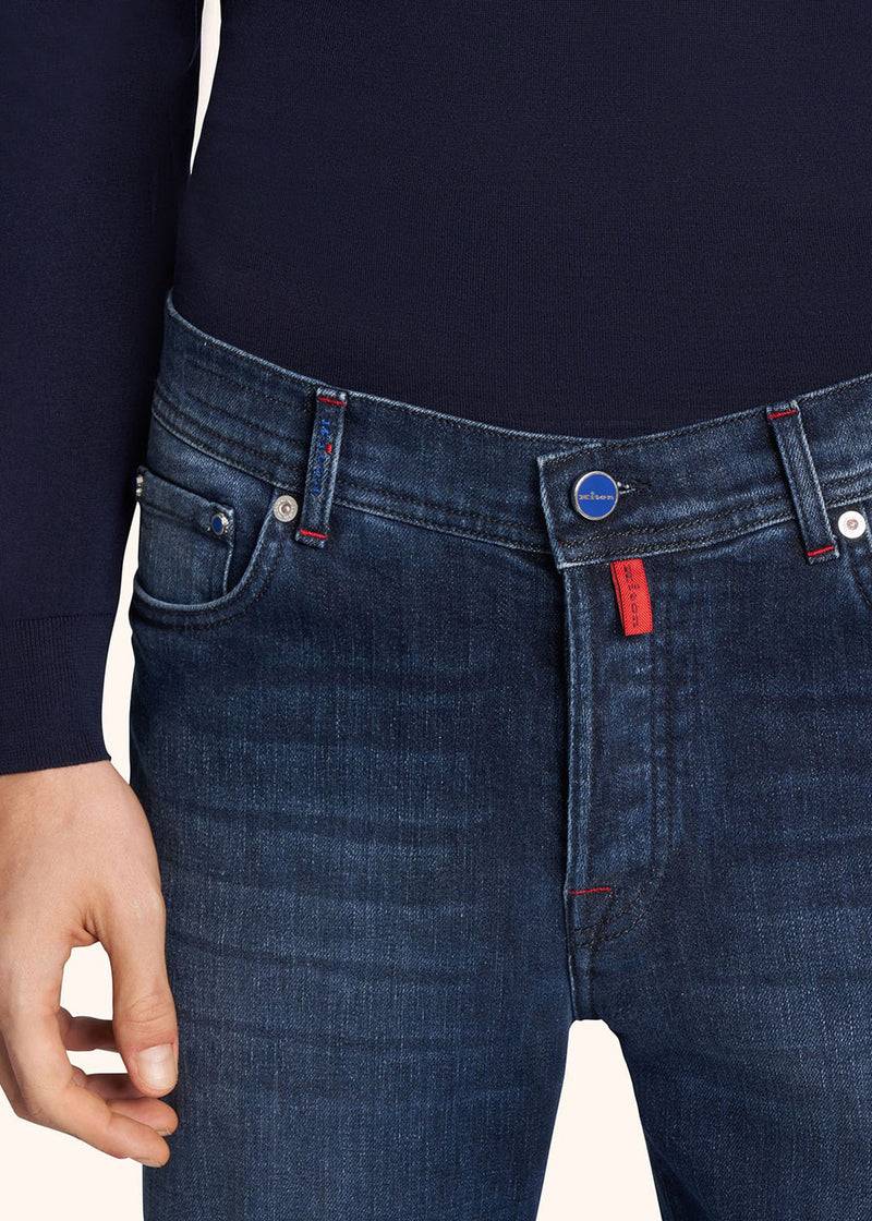 Kiton PANTALONI ULTRA SLIM COTONE UPNJSM2J0763A03 Offerta