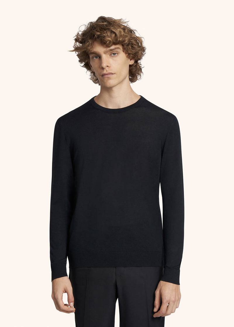 Kiton MAGLIA GIROCOLLO LANA UK863K5 Saldi