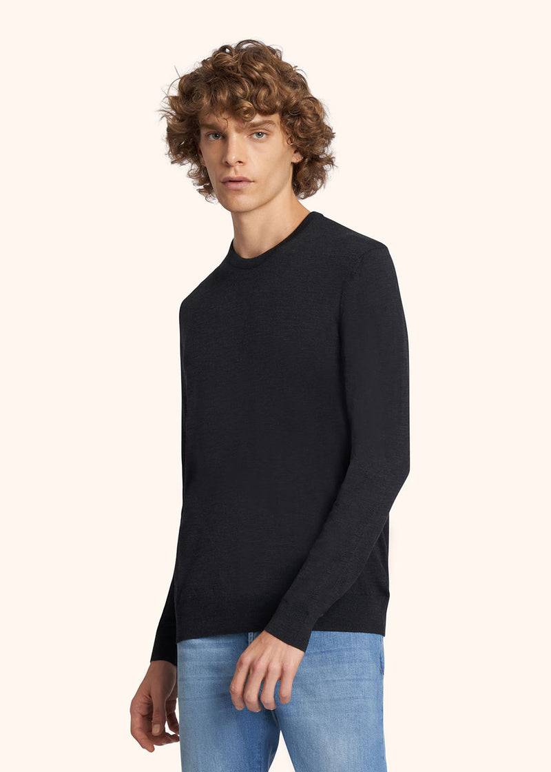 Kiton MAGLIA GIROCOLLO LANA UK8631015 Offerte