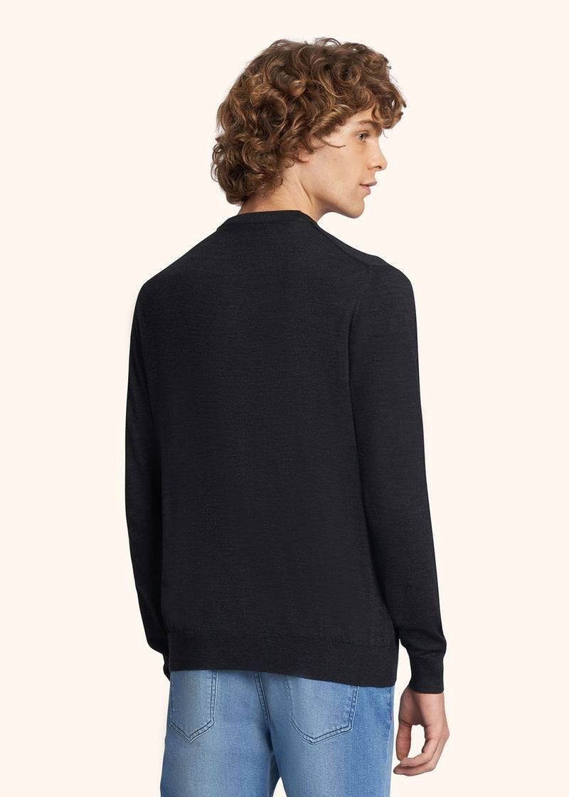 Kiton MAGLIA GIROCOLLO LANA UK8631015 Offerte