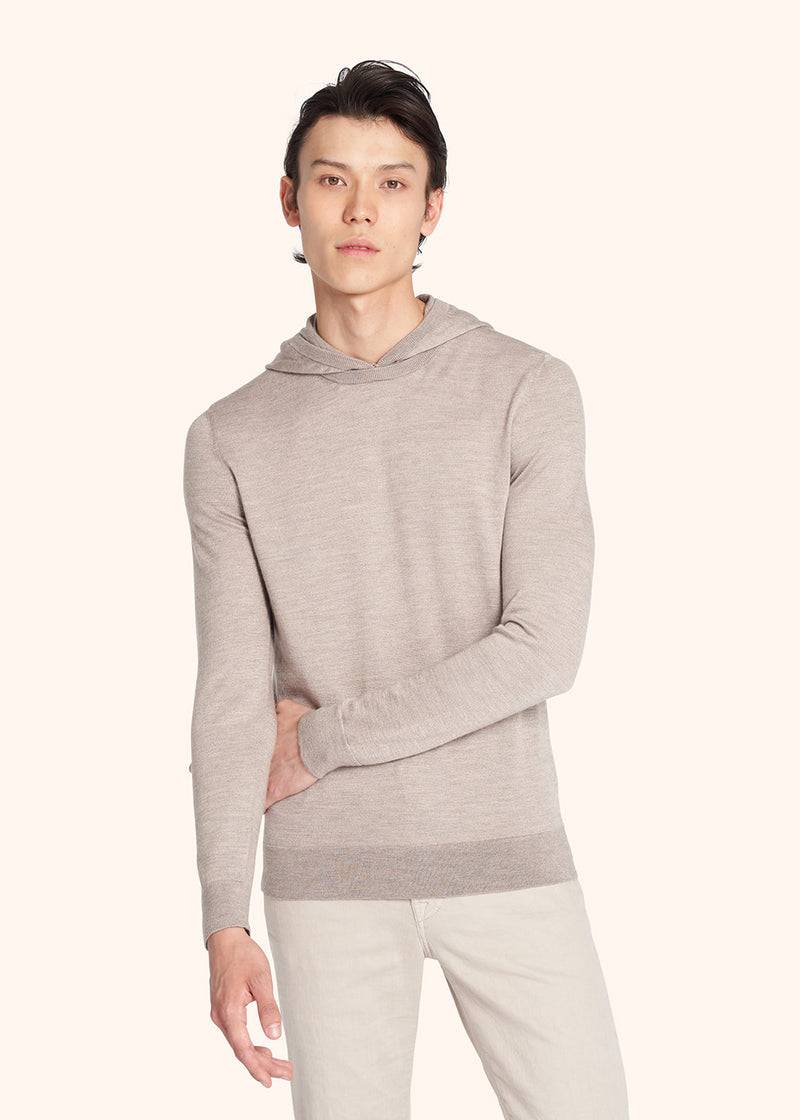 Kiton MAGLIA C/CAPPUCCIO CASHMERE UMK025505 Vendita Calda