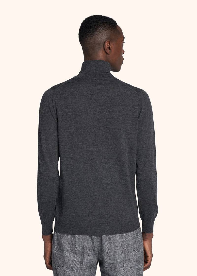 Kiton MAGLIA COLLO ALTO Cashmere UK04W22984 Saldi Di Fabbrica