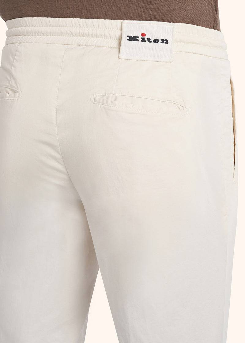 Kiton PANTALONI COTONE UP1LACK0600D01 In Saldo