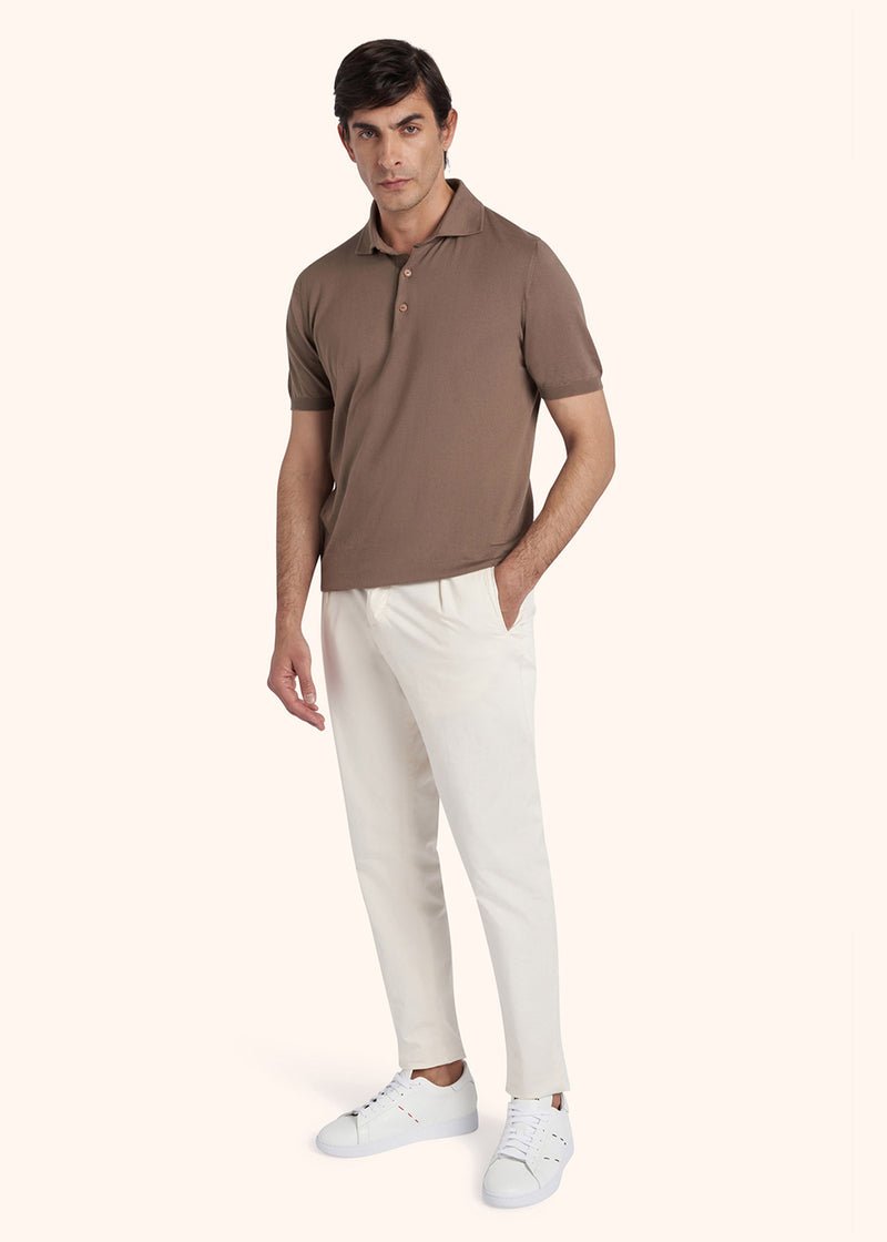 Kiton PANTALONI COTONE UP1LACK0600D01 In Saldo