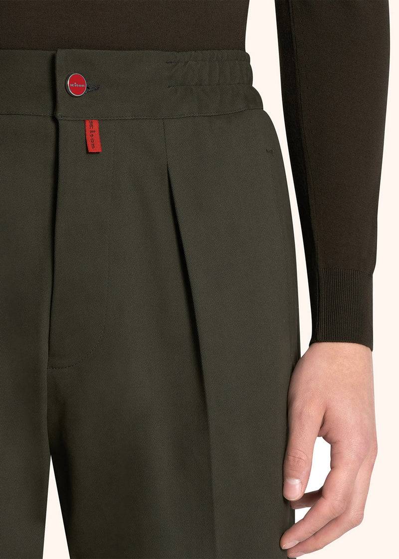 Kiton PANTALONI COTONE UP1LACK0171B03 2025