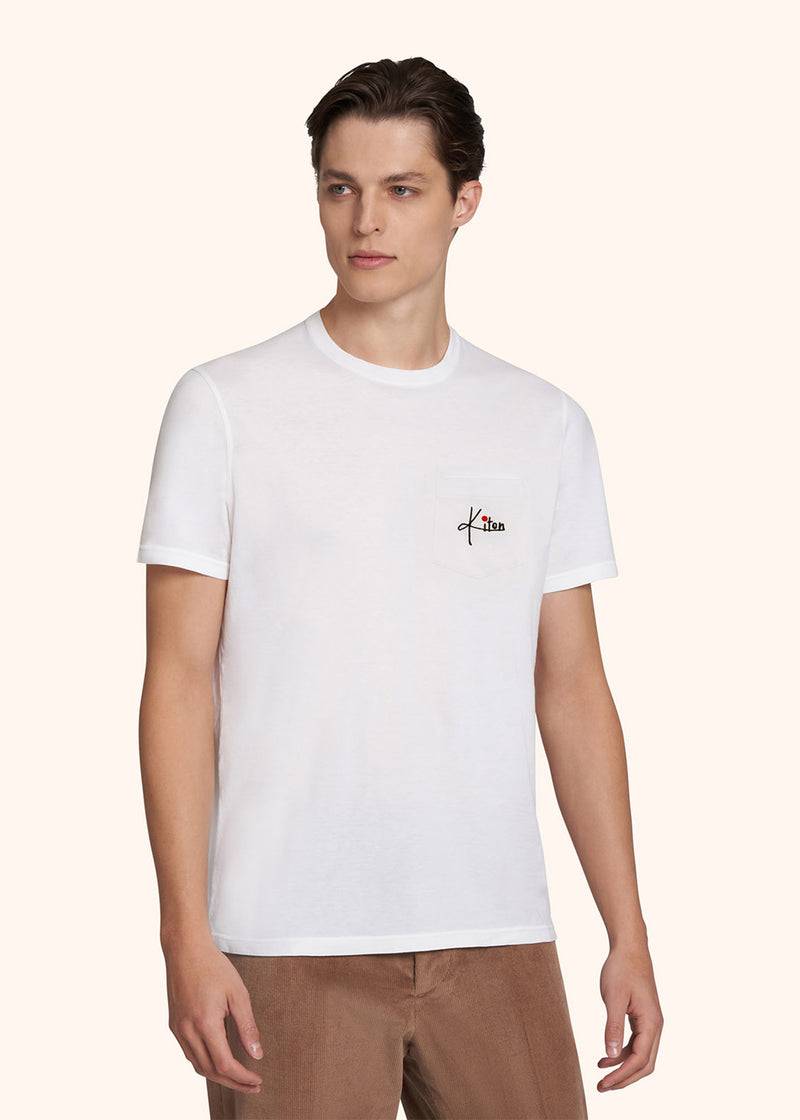 Kiton T-SHIRT MM COTONE UMK030301 Spedizione Gratuita
